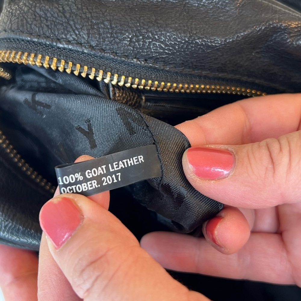 Black Leather Women's Bag - Picture 7 of 10